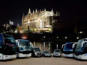 Autocares, Catedral de Palma de Mallorca